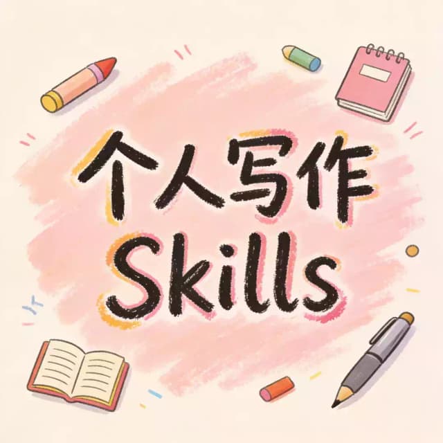 如何提炼个人写作Skill
